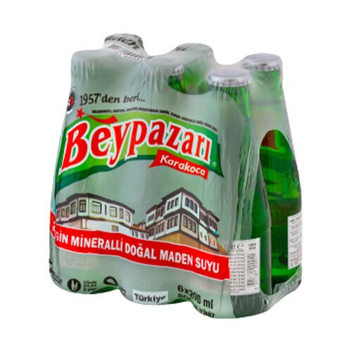 Beypazarı Doğal Maden Suyu Sade 200 ml 6’lı Paket