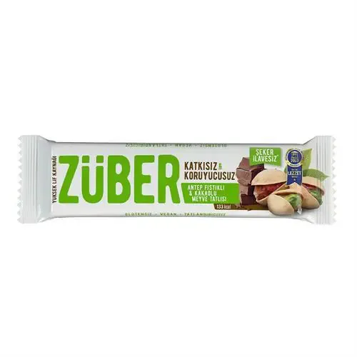 Züber Fındıklı, Kakaolu Meyveli Bar 40 g