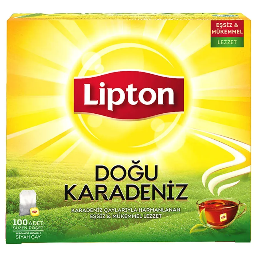 Lipton Doğu Karadeniz Bardak Poşet Çay 100'lü