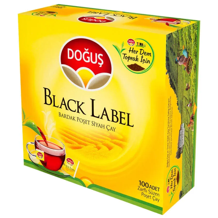 Doğuş Black Label Bardak Poşet Çay 100'lü