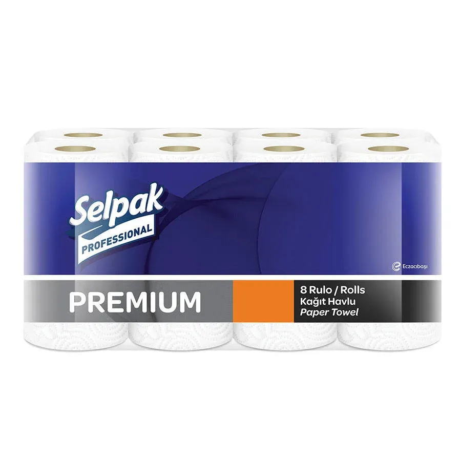 Selpak Professional Kağıt Havlu 3 Katlı 8'li