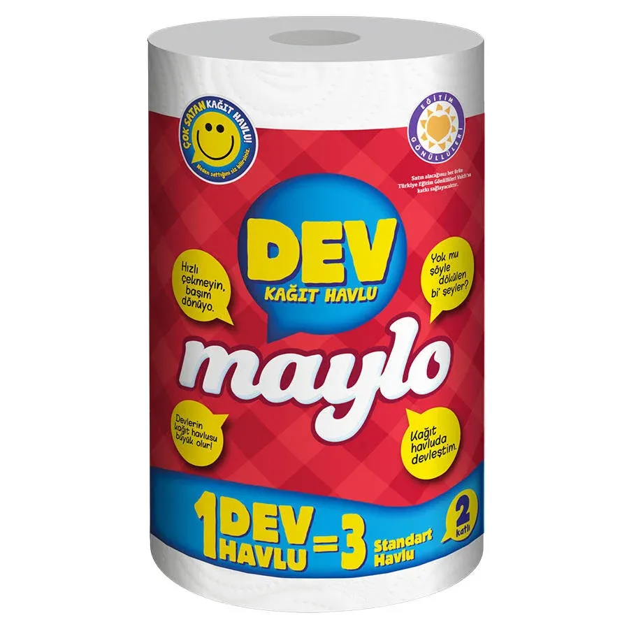 Maylo Dev Kağıt Havlu 2 Katlı