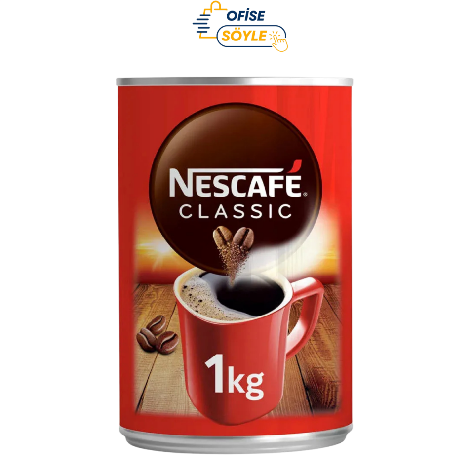 Nescafé Classic Çözünebilir Kahve 1kg Teneke Kutu