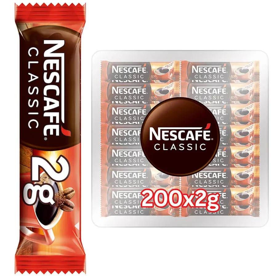 Nescafé Classic Çözünebilir Kahve 2g 200'lü Paket