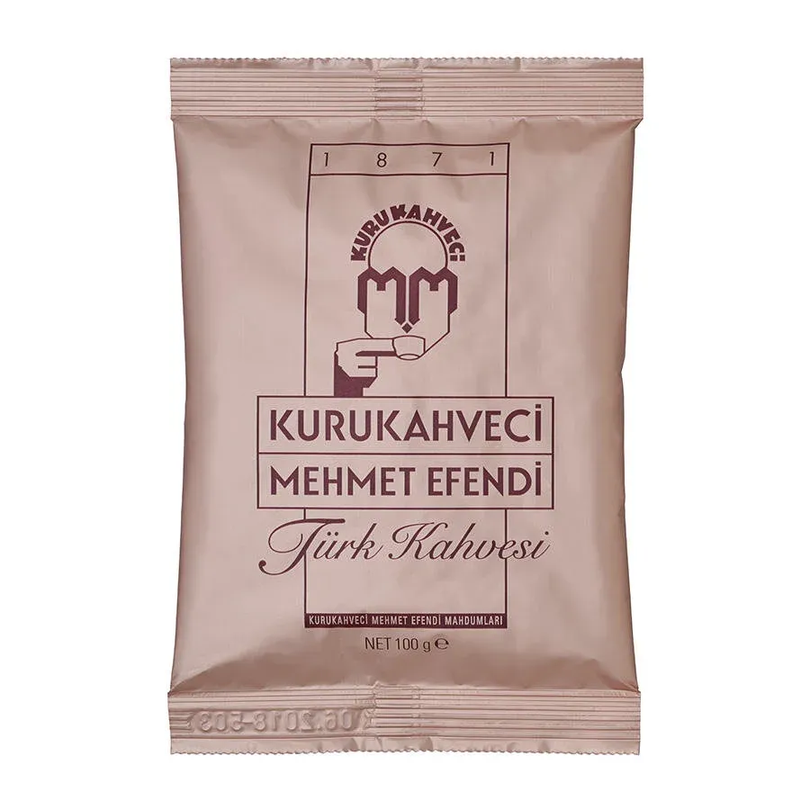 Kurukahveci Mehmet Efendi Türk Kahvesi Poşet 100 gr