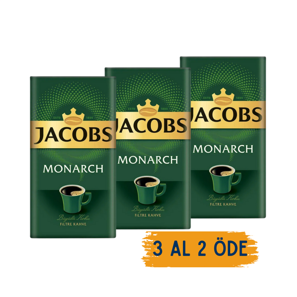 Jacobs Monarch Filtre Kahve 500 g 3 AL 2 ÖDE