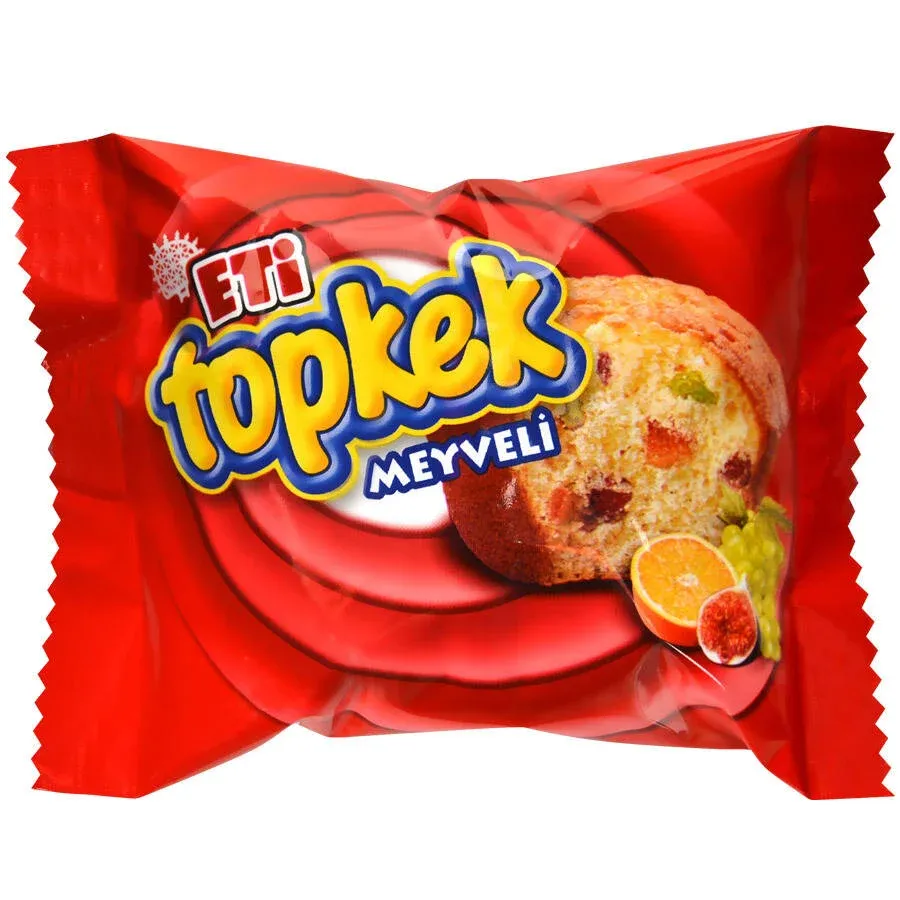 Eti Topkek Meyveli 40 gr 24'lü Koli