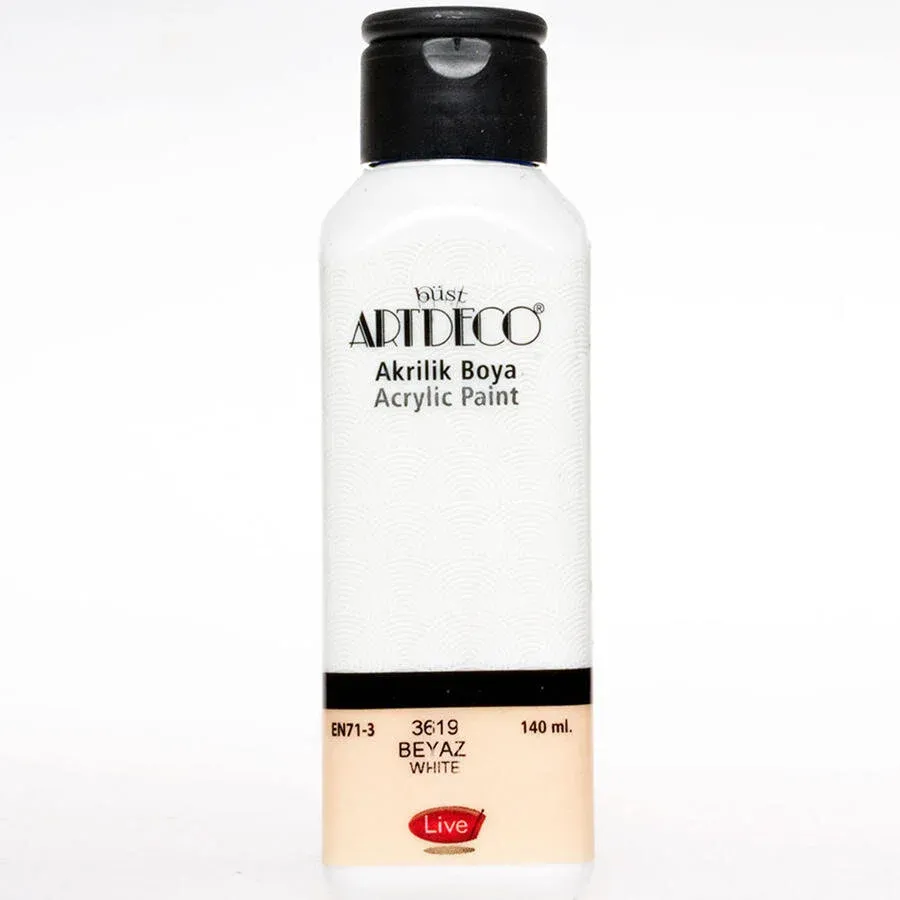 Artdeco Akrilik Boya Beyaz 140 ml