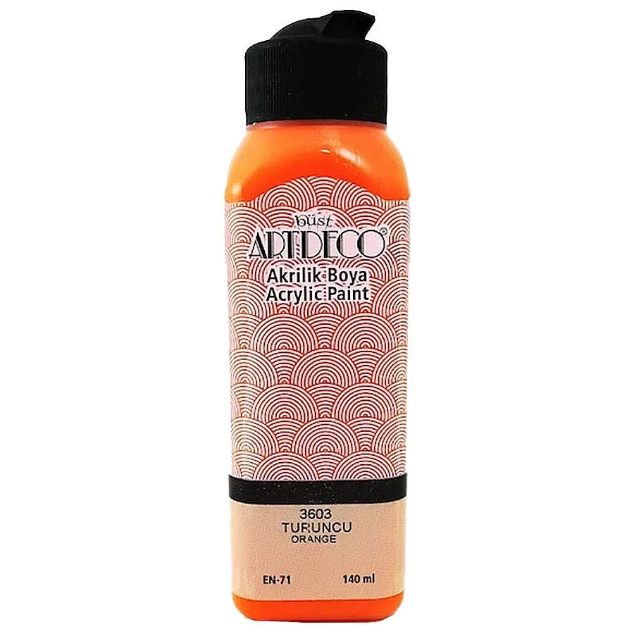 Artdeco Akrilik Boya Turuncu 140 ml