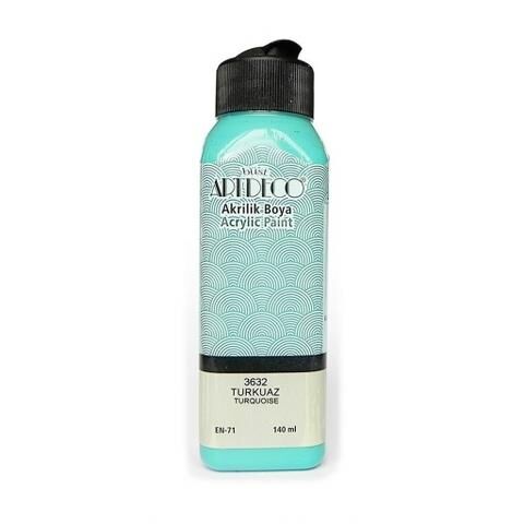 ARTDECO AKRİLİK BOYA 140 ML TURKUAZ