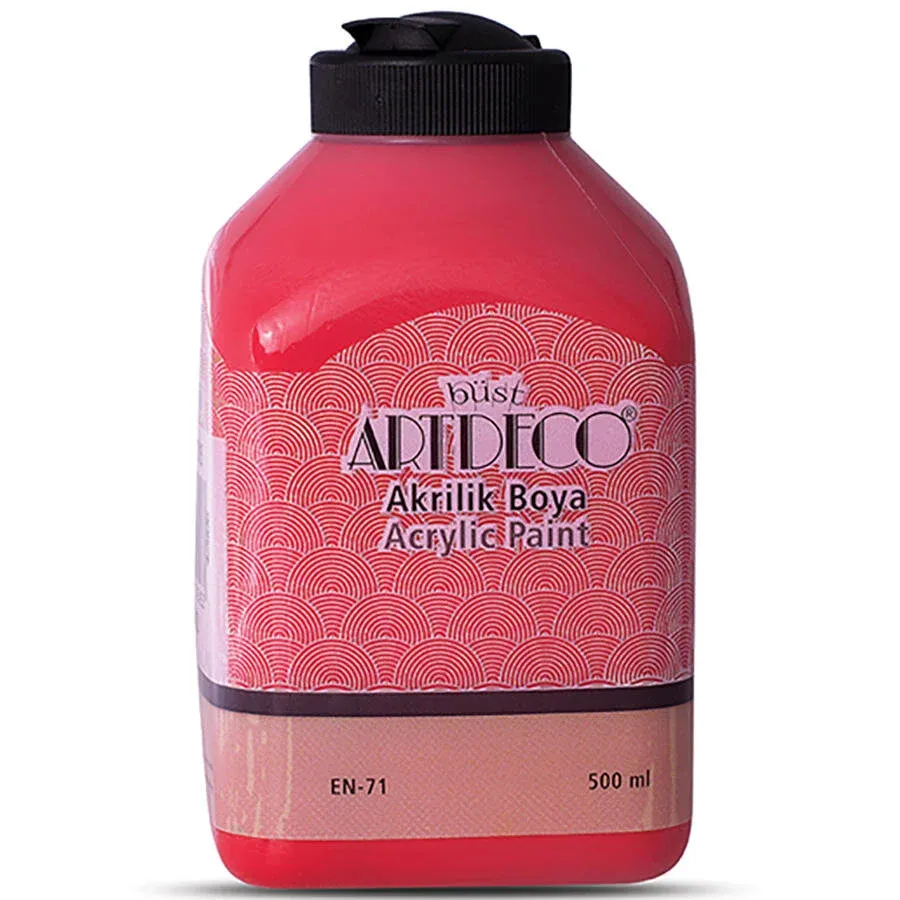 Artdeco Akrilik Boya Kırmızı 500 ml