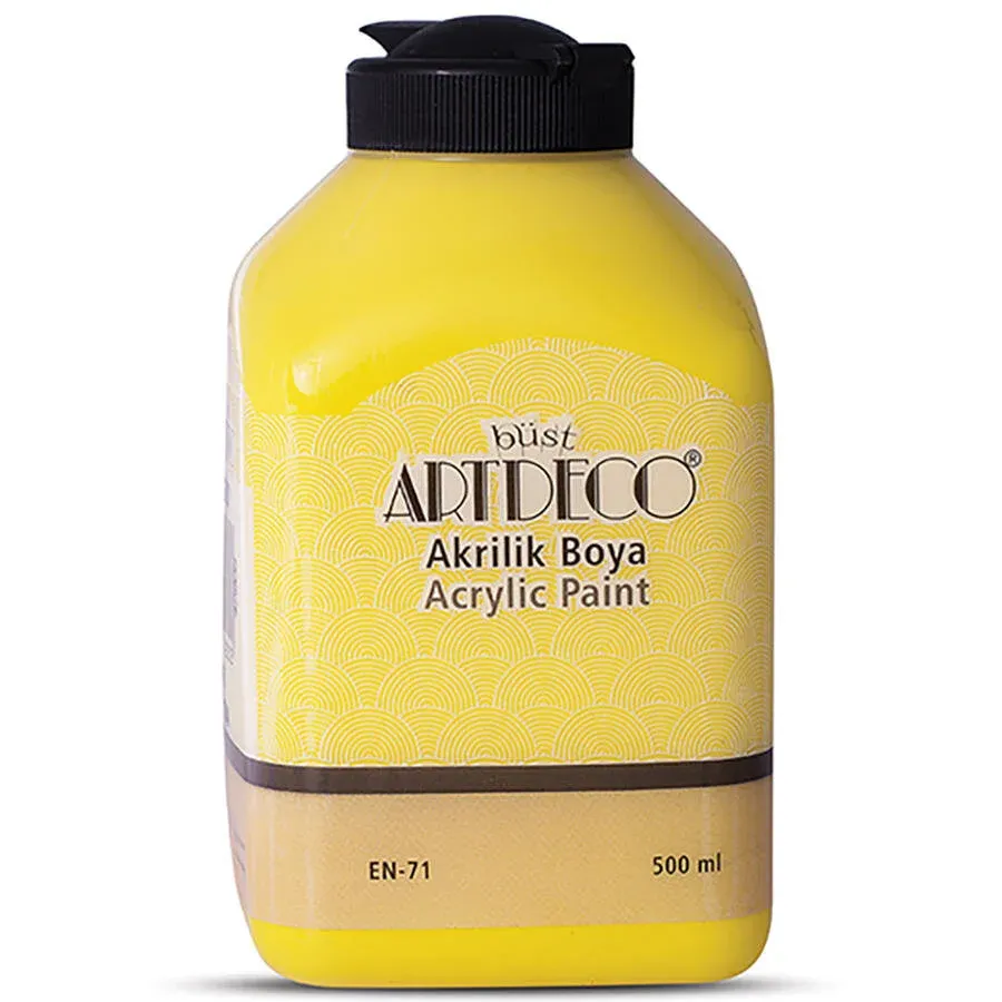 Artdeco Akrilik Boya Sarı 500 ml