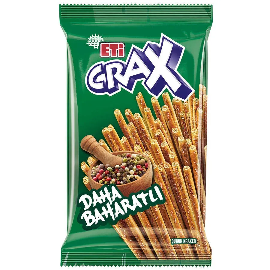 Eti Crax Baharatlı Çubuk Kraker 50 gr 20'li Paket