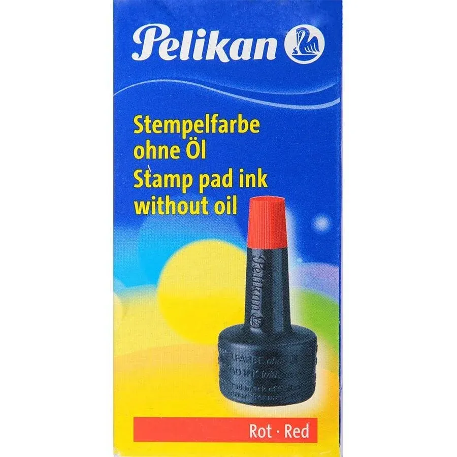 Pelikan Istampa Mürekkebi 28 cc Kırmızı