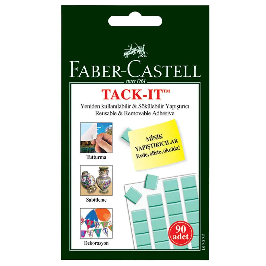 Faber-Castell Tack-it Hamur Yapıştırıcı 90'lı Paket