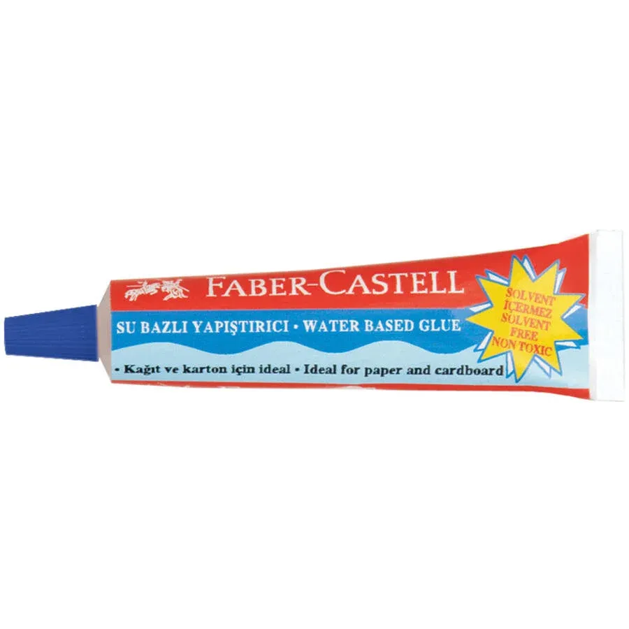 Faber-Castell Su Bazlı Yapıştırıcı 7 Gr Solventsiz