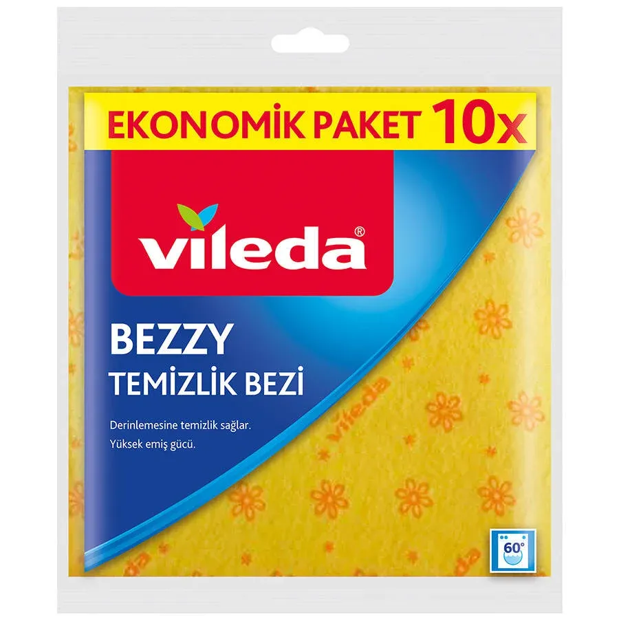 Vileda Bezzy Temizlik Bezi 10'lu Paket