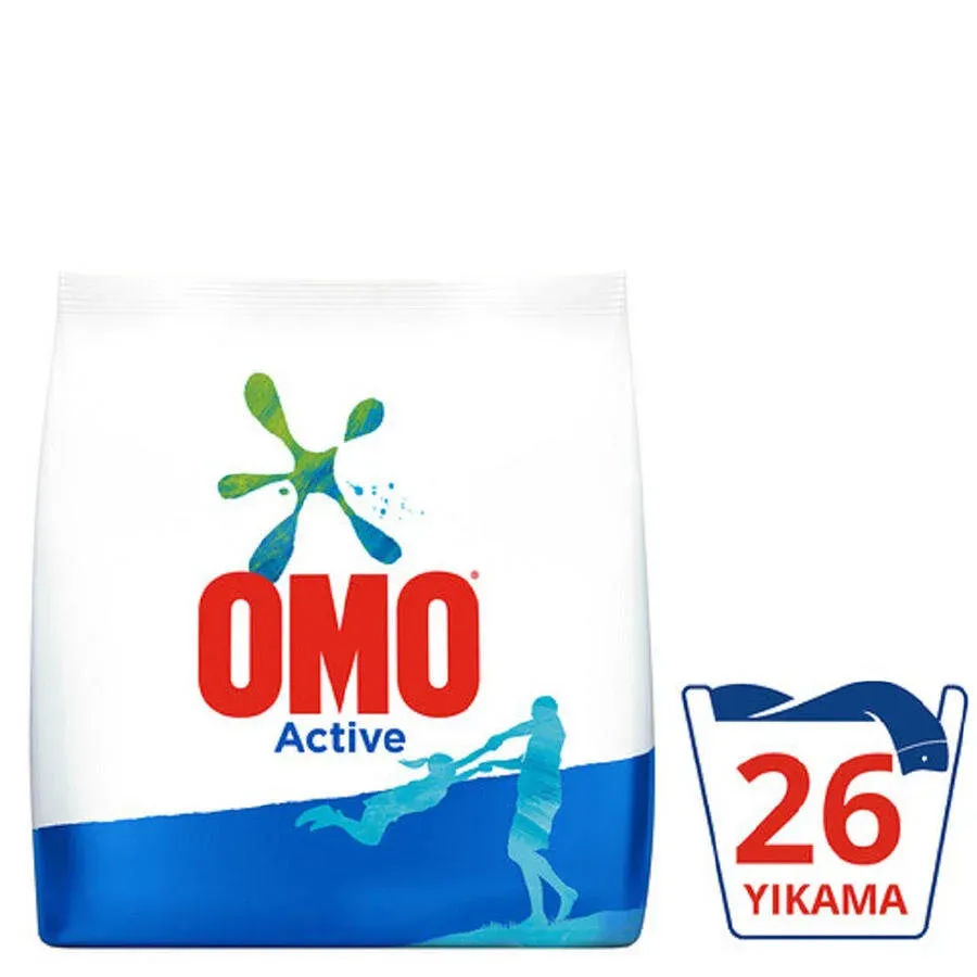 Omomatik Active Toz Çamaşır Deterjanı 4 KG