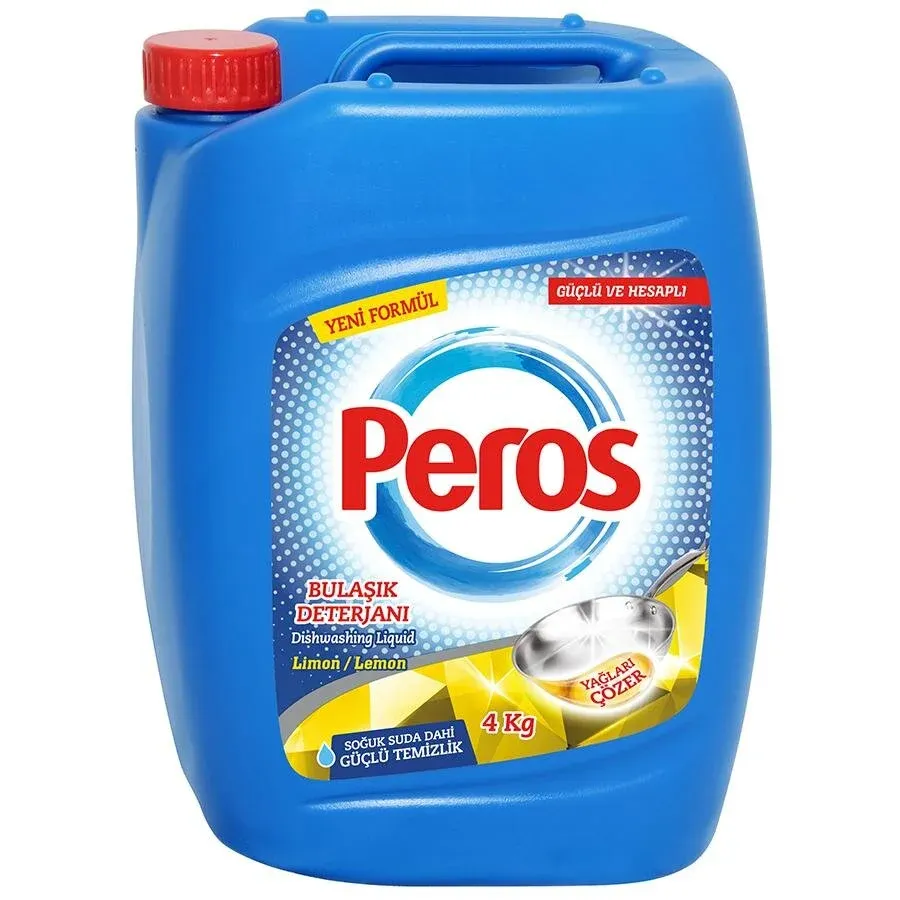 Peros Bulaşık Deterjanı Limon 4 Kg