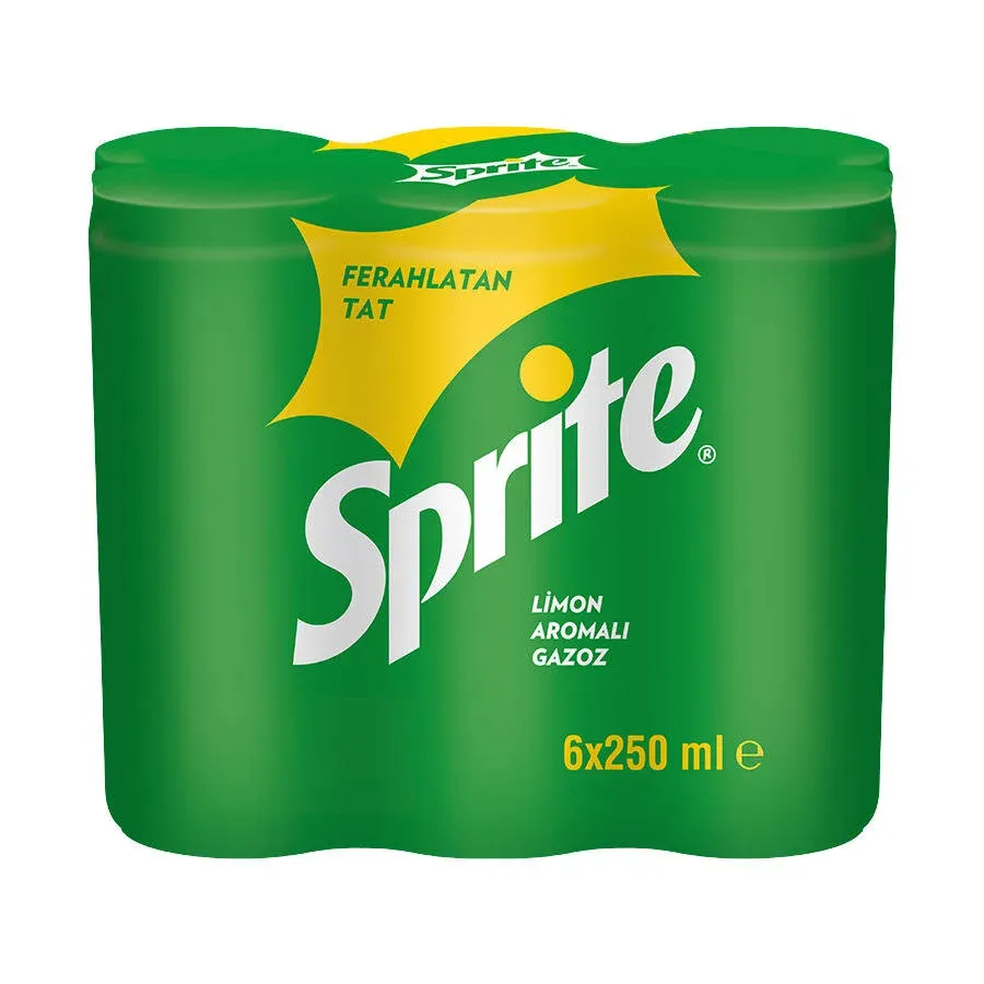 Sprite 250 ml 6'lı Paket