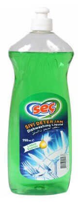 Seç Sıvı Bulaşık Deterjanı Limon Esanslı 750 ml