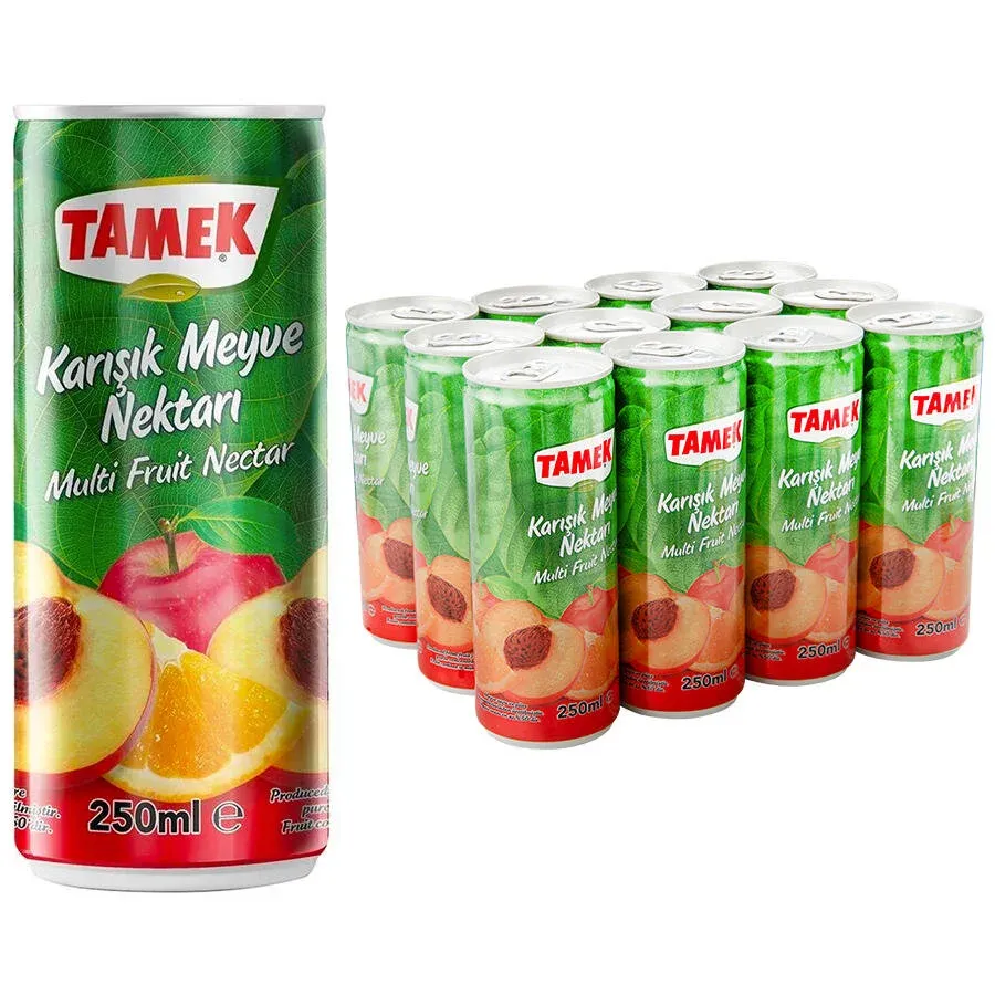 Tamek Karışık Meyve Nektar 250 ml 12'li