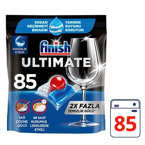 Finish Quantum Ultimate Bulaşık Makinesi Tableti 85'li