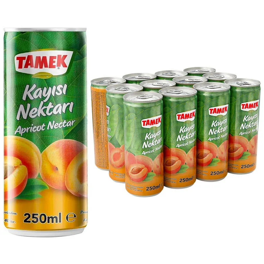 Tamek Kayısı Nektar 250 ml 12'li