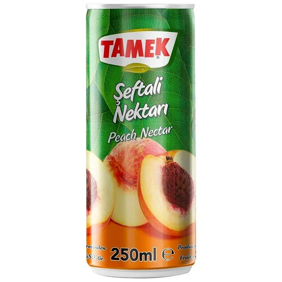 Tamek Şeftali Nektar 250 ml 12'li