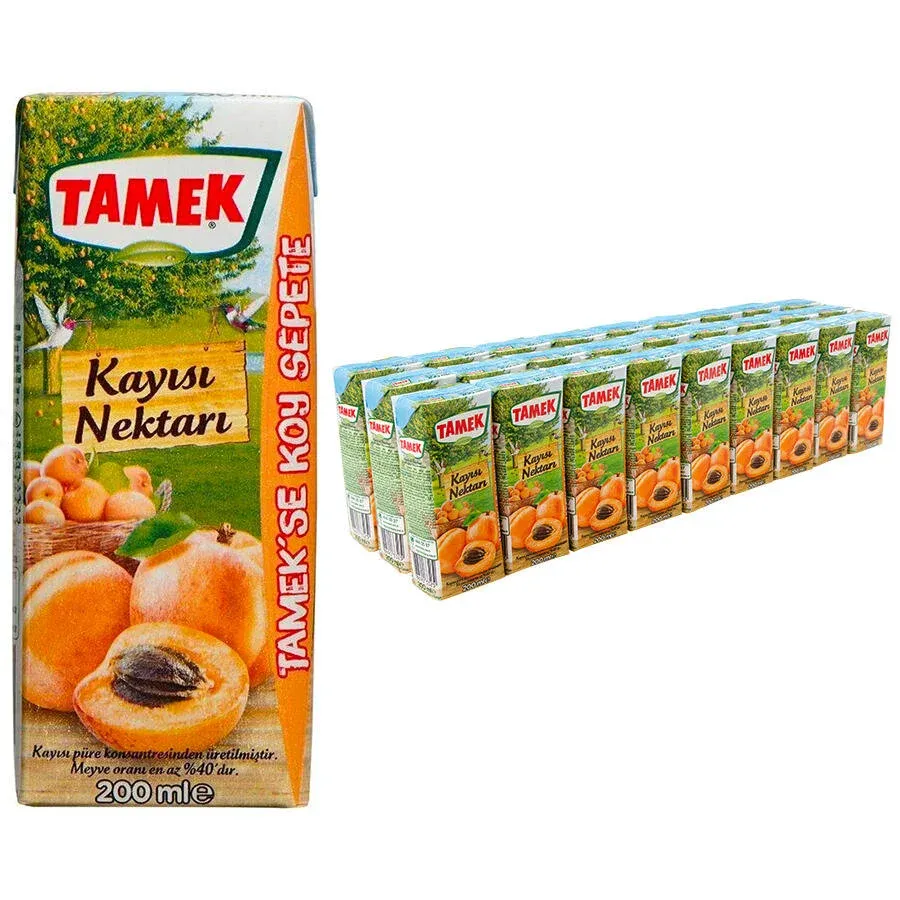 Tamek Kayısı Nektar 200 ml 27'li