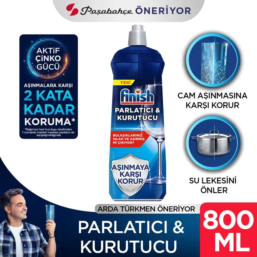 Finish Bulaşık Makinesi Parlatıcısı 5x Etkili 800 ml