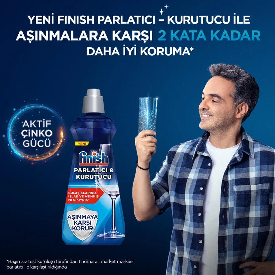 Finish Bulaşık Makinesi Parlatıcısı 5x Etkili 800 ml