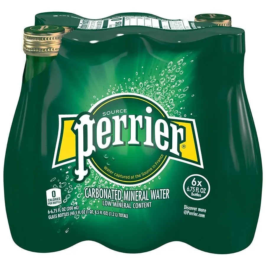 Perrier Doğal Mineralli Su 200 ml 6'lı Paket