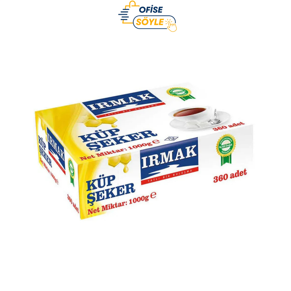 Irmak Küp Şeker 1 kg 360'lı Paket