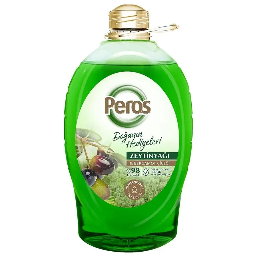 Peros Sıvı Sabun Zeytinyağı&Bergamot Çiçeği 3 KG