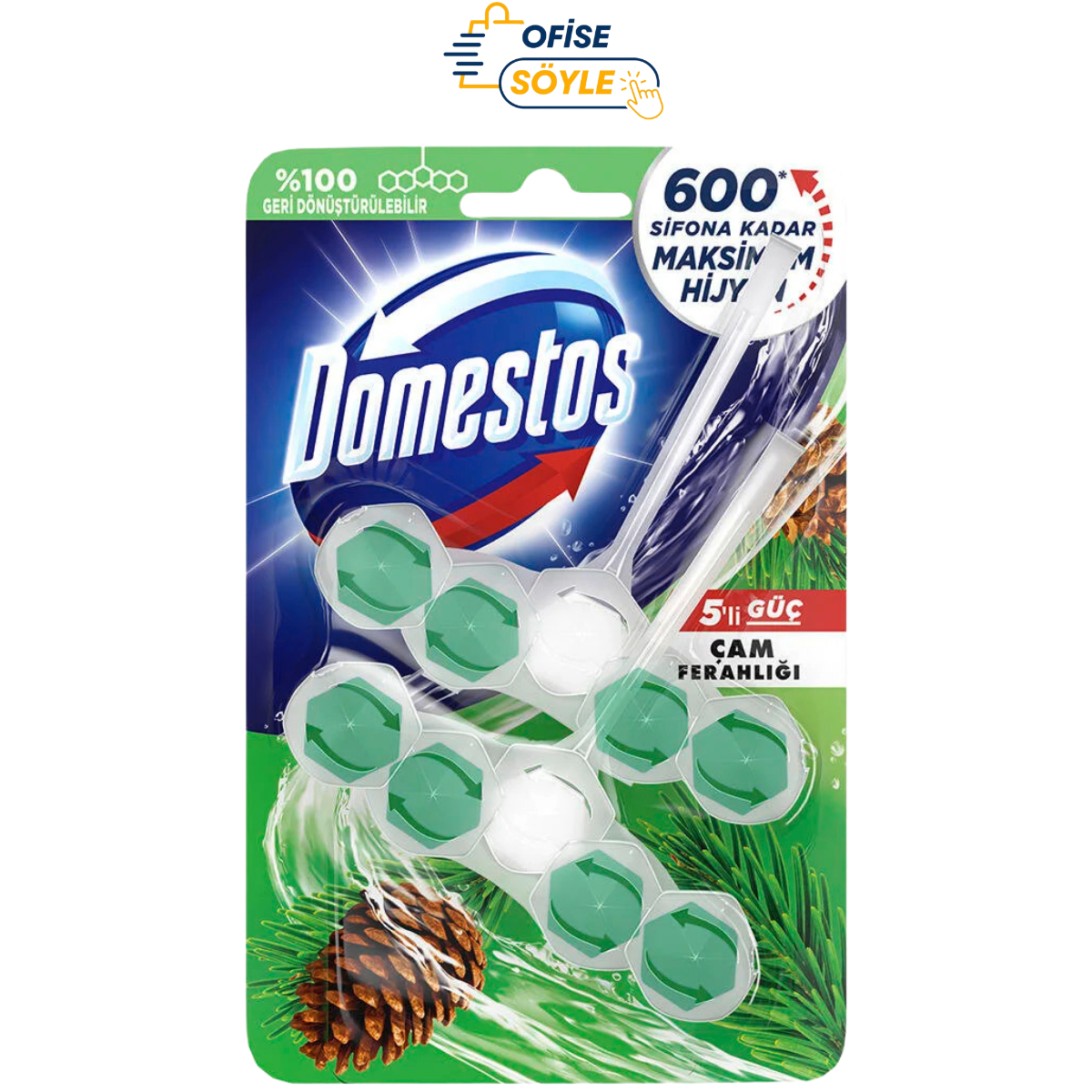 Domestos Duopack Çam 5Li 2 Adet