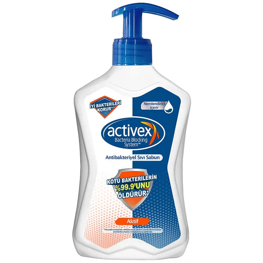 Actıvex Sıvı Sabun Aktif 500 ML  Listeye Ekle