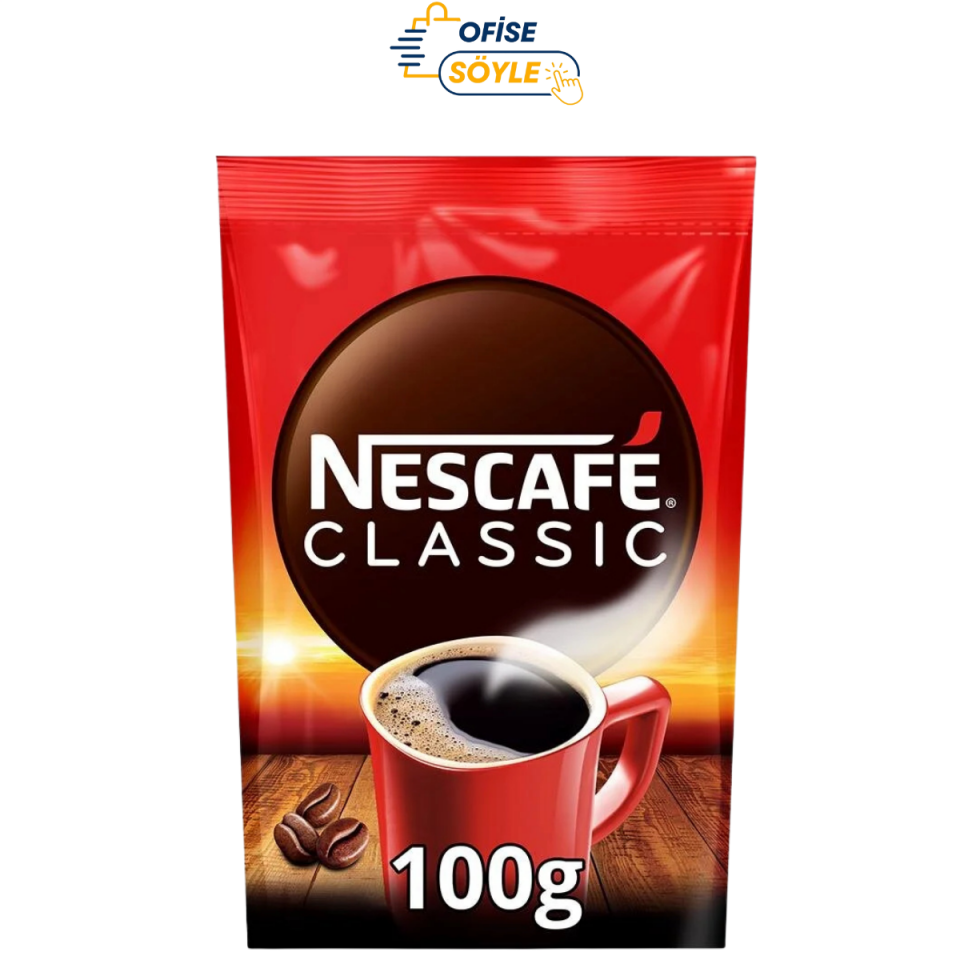 Nescafé Classic Çözünebilir Kahve 100g Ekonomik Paket