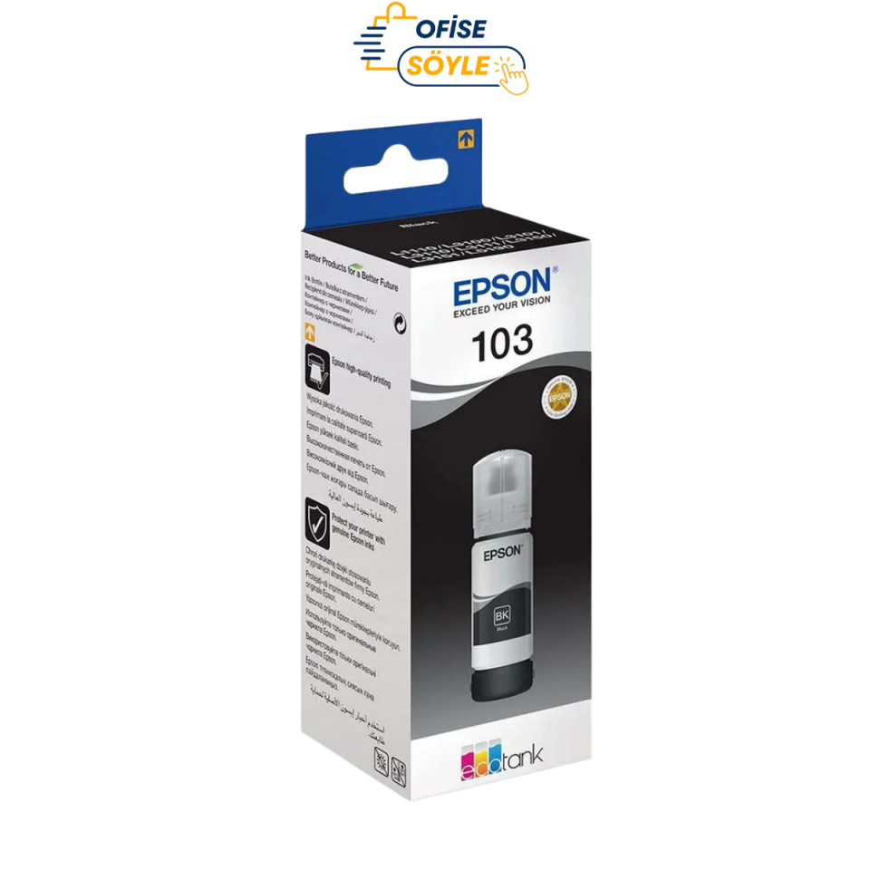 Epson 103 Siyah Mürekkep C13T00S14A