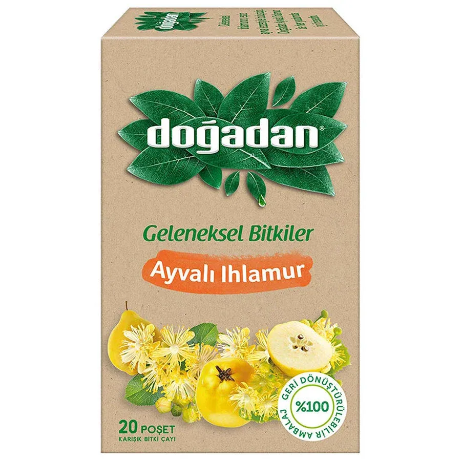 Doğadan Ayvalı Ihlamur Çay 18'li