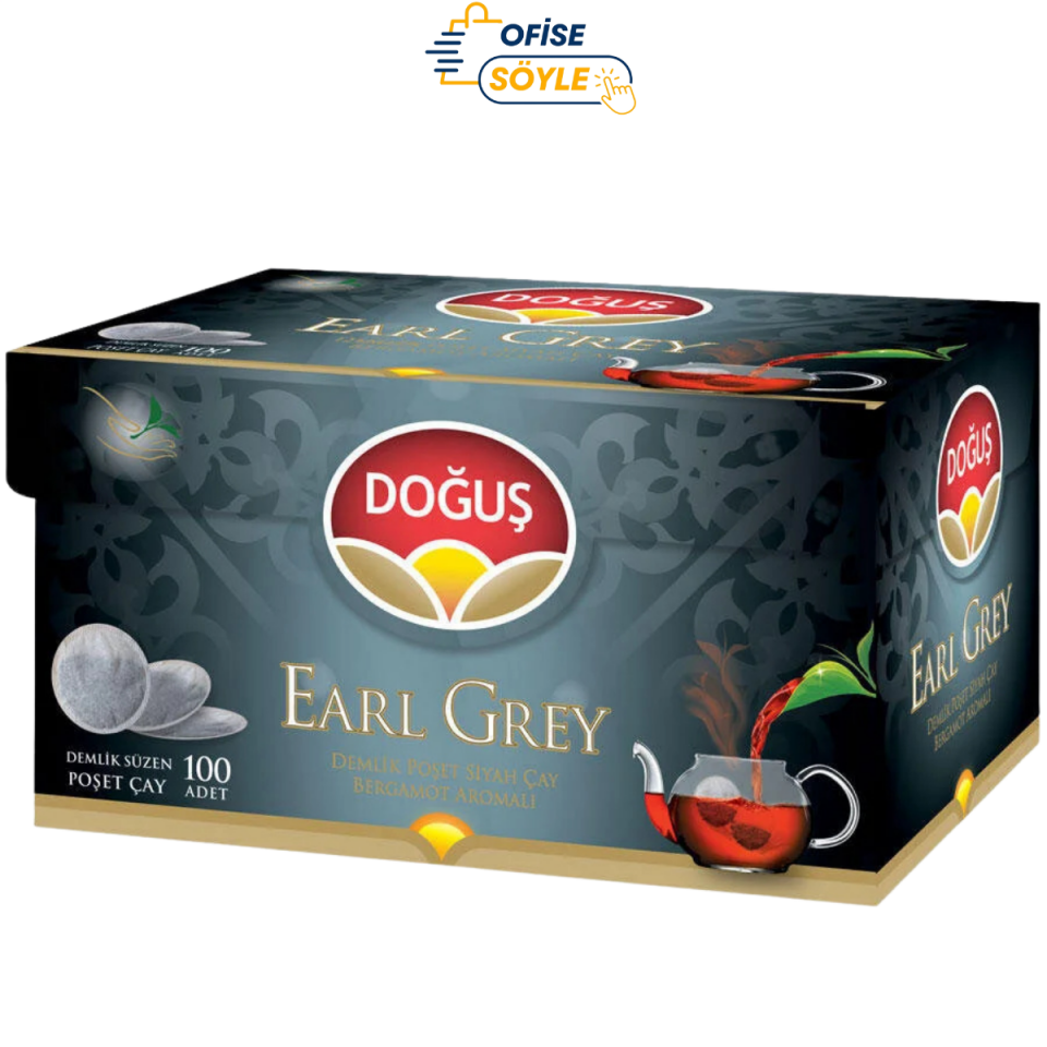 Doğuş Earl Grey Demlik Poşet Çay 100'lü