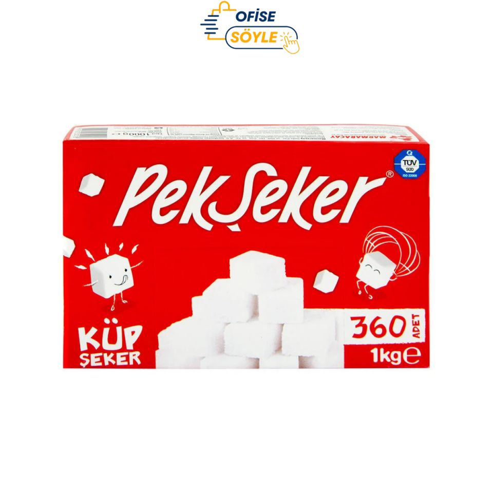 Pekşeker Küp Şeker 360'lı 1 kg