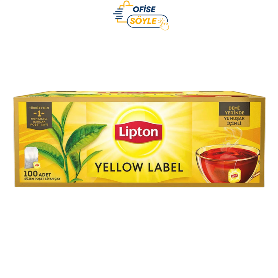 Lipton Yellow Label Bardak Poşet Çay 100'lü