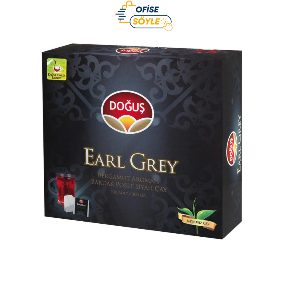 Doğuş Earl Grey Bardak Poşet Çay 100'lü