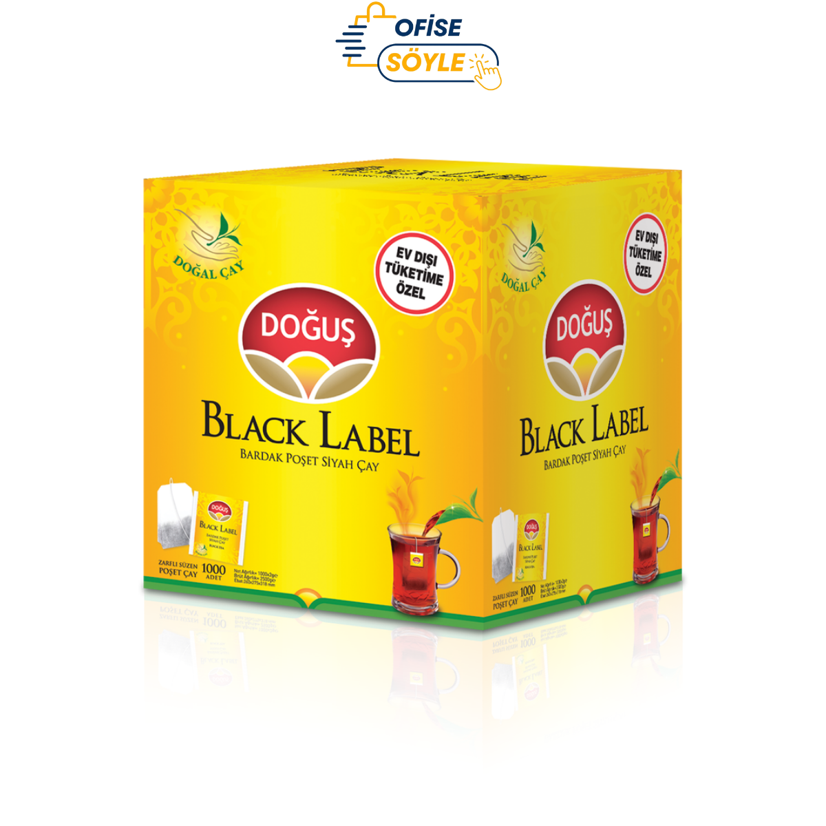 Doğuş Black Label Bardak Poşet Çay 1000li