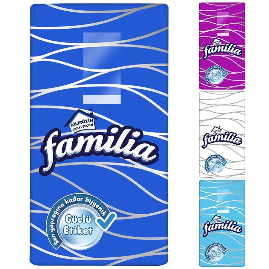 Familia Cep Mendil 3 Katlı 10'lu Paket