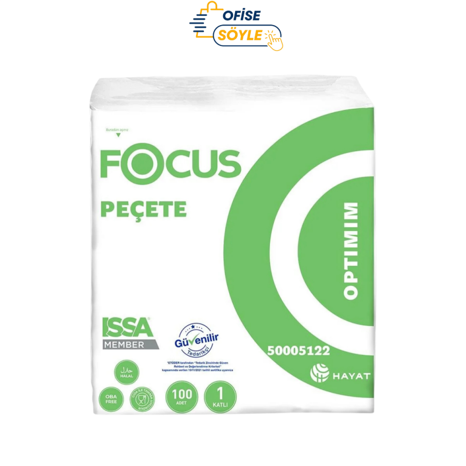 Focus Optimum Peçete 100 Yaprak