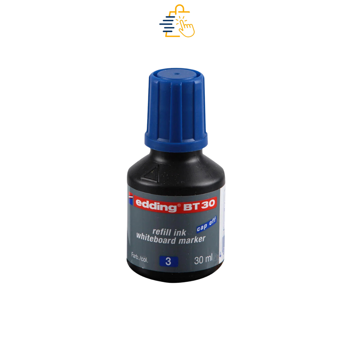 EDDİNG TAHTA KALEM MÜREKKEBİ MAVİ 30 ML BT30-003