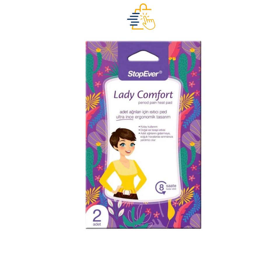 StopEver Lady Comfort Ağrı Isıtıcı Pedi 4 Ad(2x2li Eko Pakt)