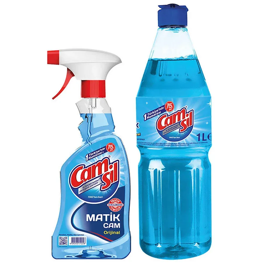 Camsil Matik 500 ML + Yedek Şişe 1 LT